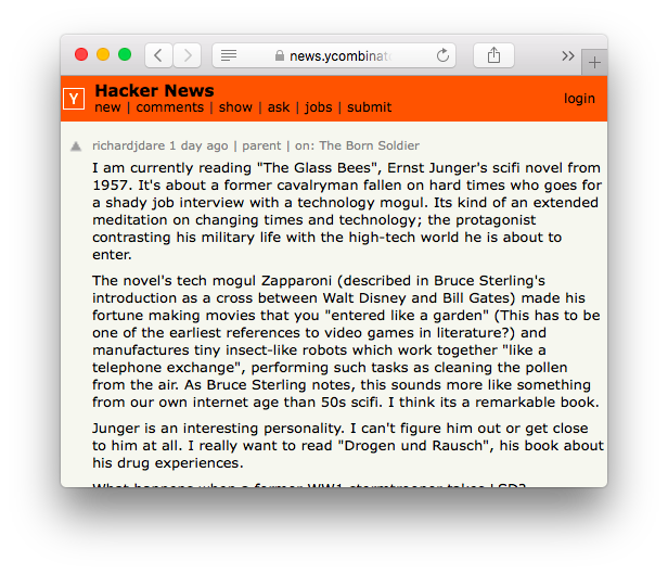 Visit the thread on Hacker News.