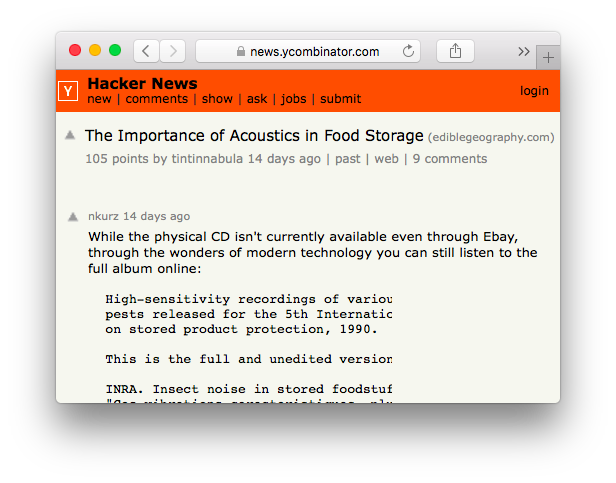 Visit the thread on Hacker News.