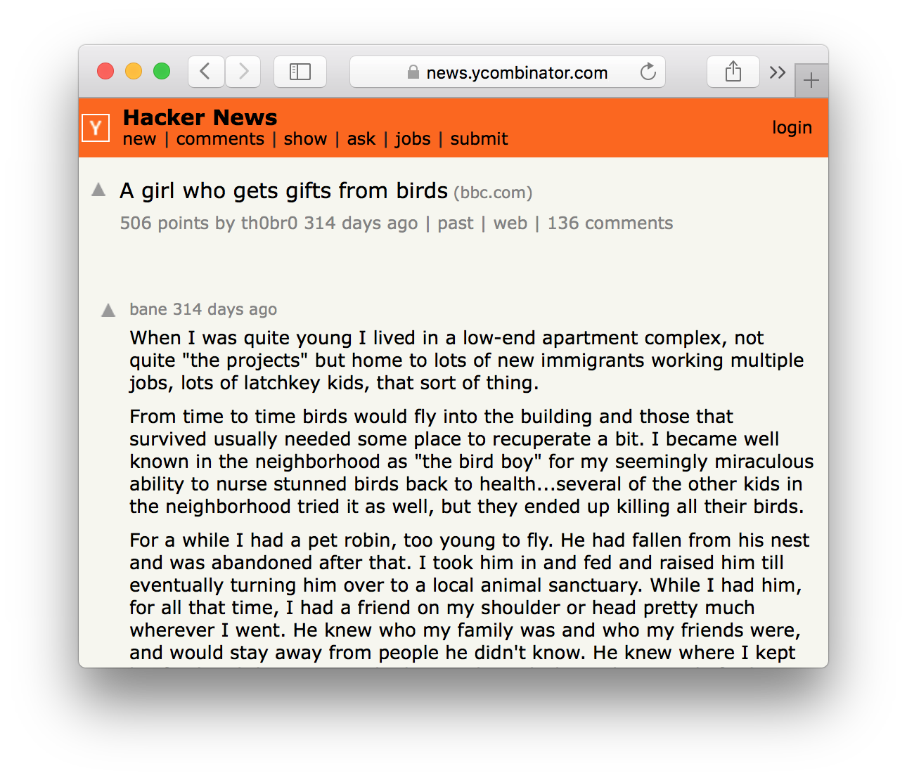 Visit the thread on Hacker News.