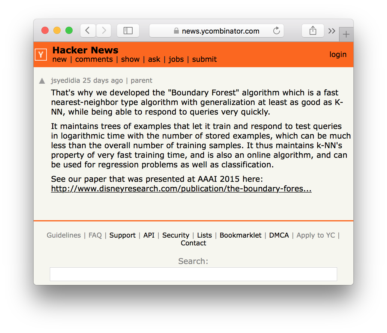 Visit the thread on Hacker News.